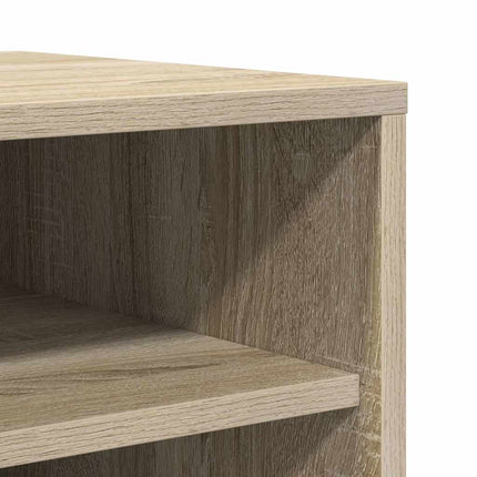 Skoskåp sonoma-ek 60x35x92 cm konstruerat trä