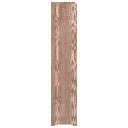 Skohylla brun 90x24x117 cm konstruerat trä
