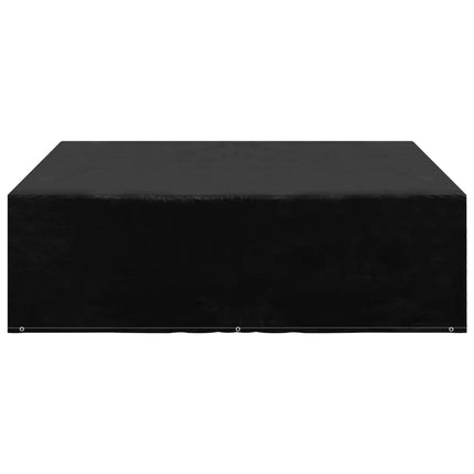 Överdrag för trädgårdsmöbler 2 st 8 öljetter 200x200x70 cm