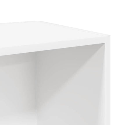 Sidobord vit 33x33x34,5 cm konstruerat trä
