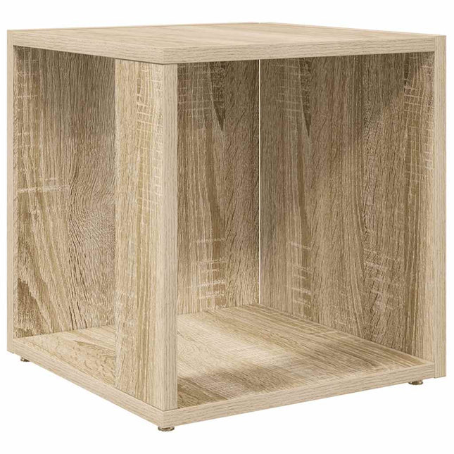 Sidobord sonoma-ek 33x33x34,5 cm konstruerat trä