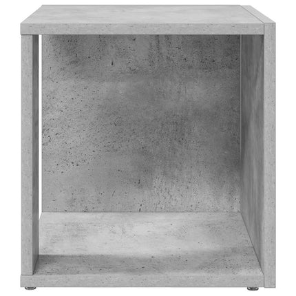 Sidobord betonggrå 33x33x34,5 cm konstruerat trä