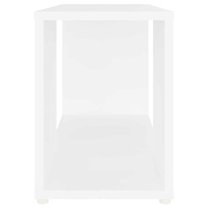 TV-bänk vit 60x24x32 cm konstruerat trä