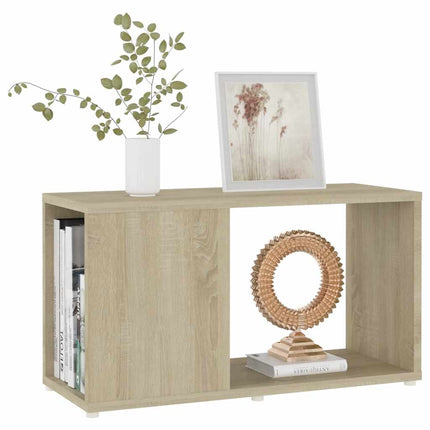 TV-bänk sonoma-ek 60x24x32 cm konstruerat trä