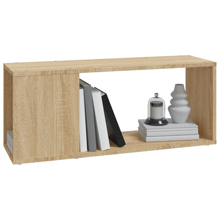 Tv-bänk sonoma-ek 80x24x32 cm konstruerat trä
