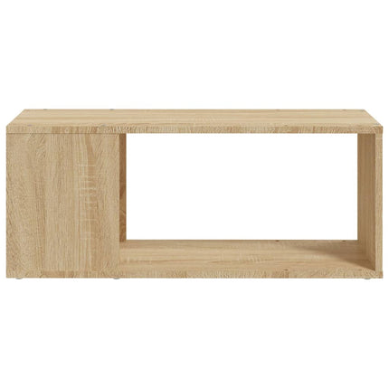 Tv-bänk sonoma-ek 80x24x32 cm konstruerat trä