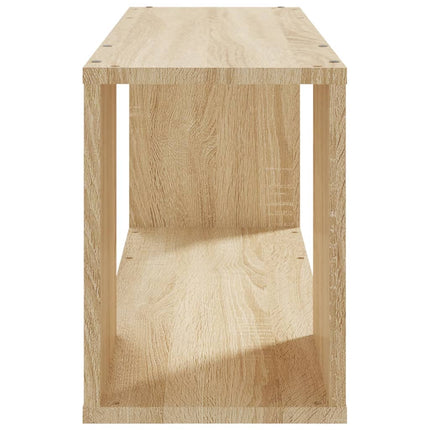 Tv-bänk sonoma-ek 80x24x32 cm konstruerat trä