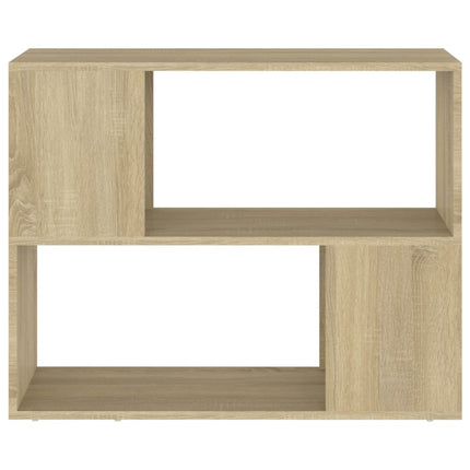 Tv-bänk sonoma-ek 80x24x63 cm konstruerat trä