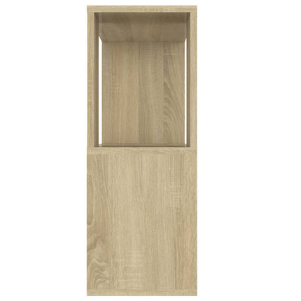 Tv-bänk sonoma-ek 80x24x63 cm konstruerat trä