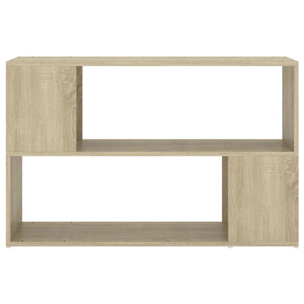 Bokhylla sonoma-ek 100x24x63 cm konstruerat trä