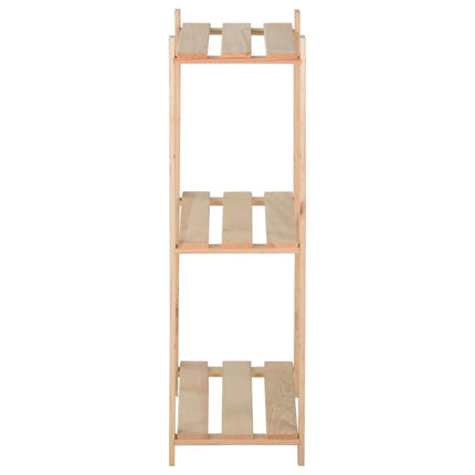 Lagerhylla 3 hyllplan 80x28,5x90 cm massiv furu