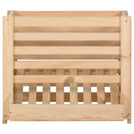 Potatislåda 60x40x50 cm massiv furu