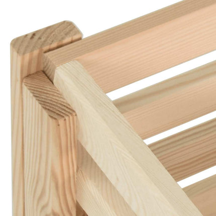 Potatislåda 60x40x50 cm massiv furu
