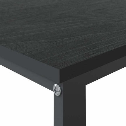 Datorbord svart 110x60x73 cm spånskiva