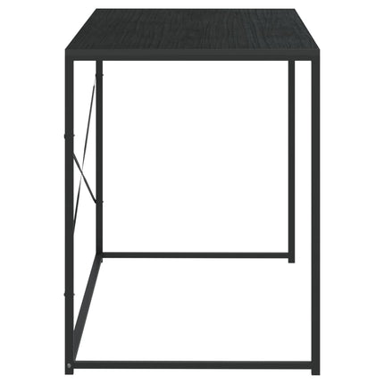 Datorbord svart 110x60x70 cm spånskiva