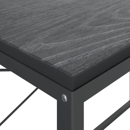 Datorbord svart 110x60x70 cm spånskiva