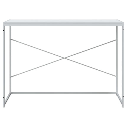 Datorbord vit 110x60x70 cm spånskiva