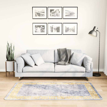 Matta tvättbar 80x150 cm grå
