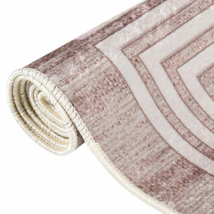Matta tvättbar 80x150 cm beige