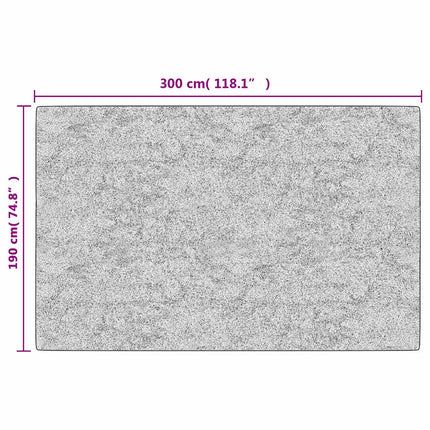 Matta tvättbar 190x300 cm beige