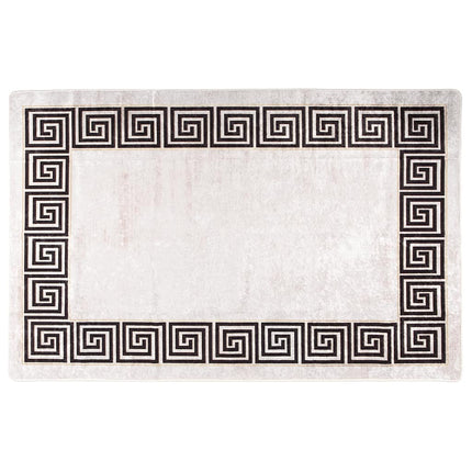 Matta tvättbar 80x150 cm ljusbeige