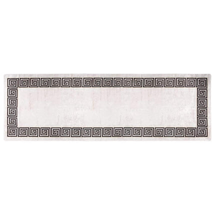 Matta tvättbar 80x300 cm ljusbeige