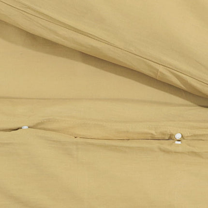 Bäddset taupe 135x200 cm lätt mikrofiber