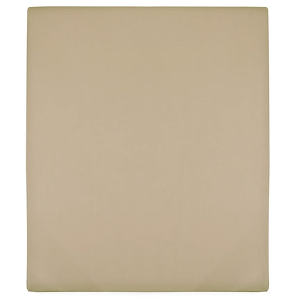 Dra-på-lakan jersey taupe 140x200 cm bomull
