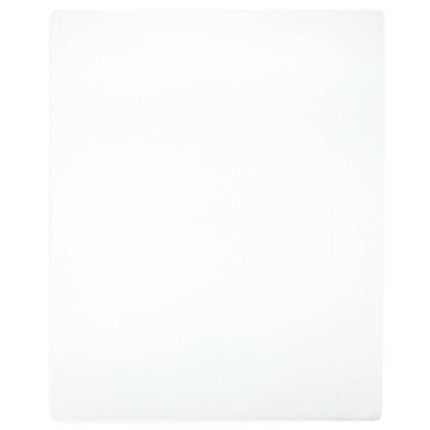 Dra-på-lakan jersey vit 160x200 cm bomull