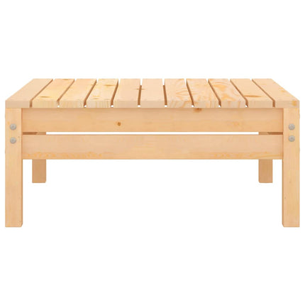 Trädgårdspall massiv furu
