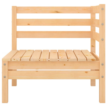 Loungegrupp 3 delar massiv furu