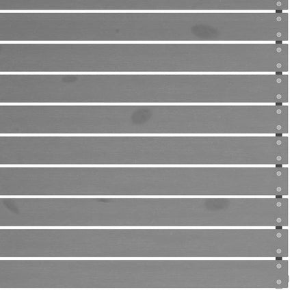 Loungegrupp för trädgården 4 delar grå massiv furu