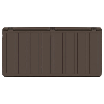 Dynlåda brun 117x45,5x57,5 cm 270 L