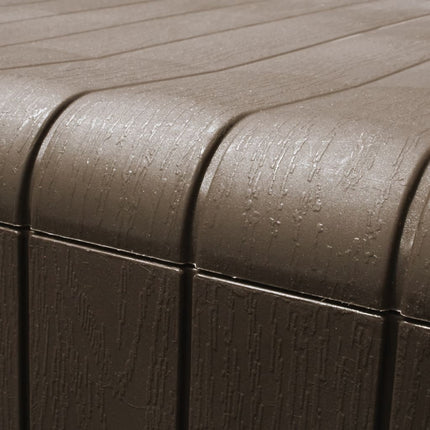Dynlåda brun 117x45,5x57,5 cm 270 L