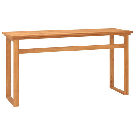 Skrivbord 120x45x75 cm massiv teak