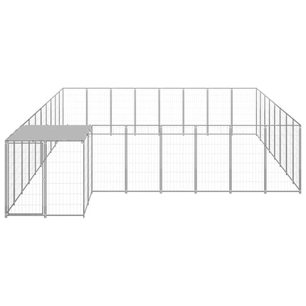 Hundgård silver 20,57 m² stål