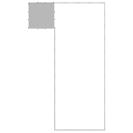 Hundgård svart 13,31 m² stål