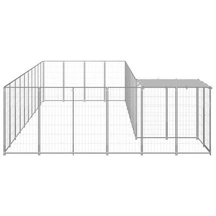 Hundgård silver 13,31 m² stål