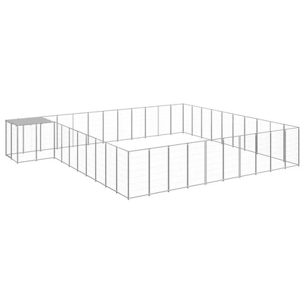 Hundgård silver 31,46 m² stål
