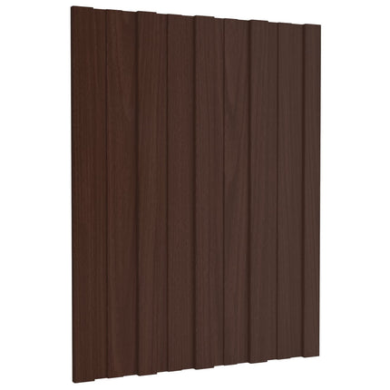 Takpanel 36 st Brun 60 x 45 cm Galvaniserat stål