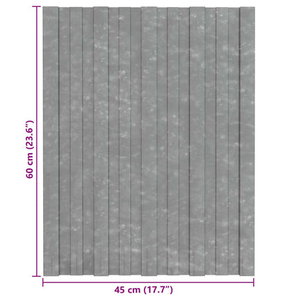 Takpanel 36 st Silver 60 x 45 cm Galvaniserat stål