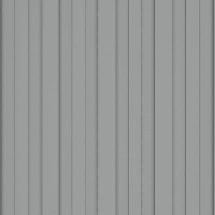 Takpanel 12 pcs Grå 100 x 45 cm Galvaniserat stål