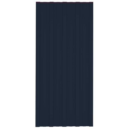 Takpanel 36 st Antracit 100 x 45 cm Galvaniserat stål