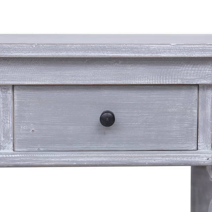 Skrivbord 115x50x78 cm massivt mahognyträ