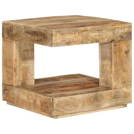 Soffbord 45x45x40 cm massivt mangoträ