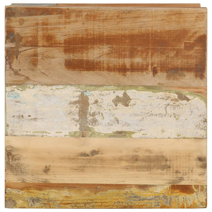 Soffbord 45x45x40 cm massivt återvunnet trä
