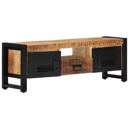 Tv-bänk 120x30x40 cm massivt mangoträ