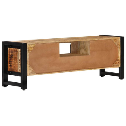 Tv-bänk 120x30x40 cm massivt mangoträ