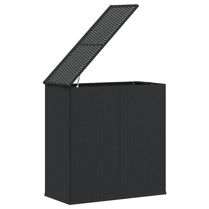 Dynbox PE-rotting 100x49x103,5 cm svart
