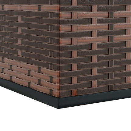 Dynbox PE-rotting 100x49x103,5 cm brun